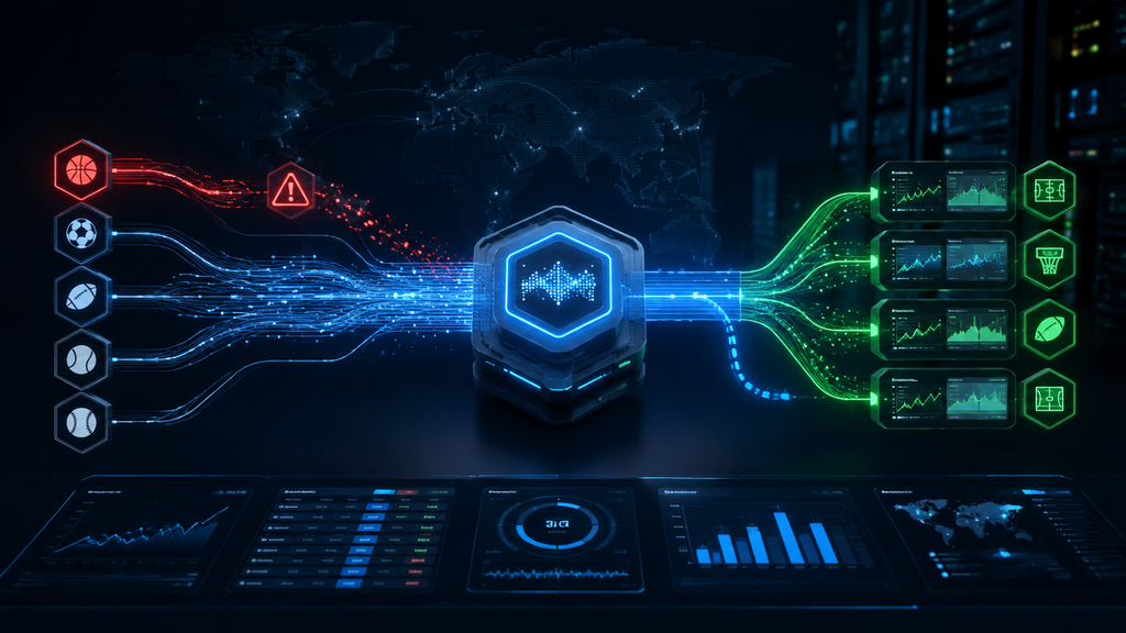 Premium AiOdds continuity engine illustration