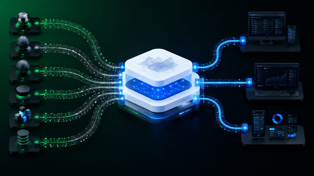 Premium AiOdds data platform illustration